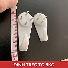 Mua Đinh 4 Chân Móc Nhựa Treo Tường Đinh Treo Tranh Ảnh Tiện Lợi Chịu Lực 3-5kg