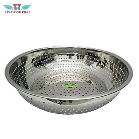 Mua Combo 6 rổ inox 201 lỗ lớn Hồng Phước Thành số từ 20cm tới 30cm