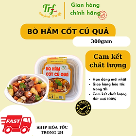 Bò hầm cốt củ quả Truefood hộp 300g - BHCCQ