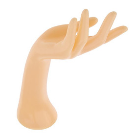 Hand Mannequin Display Model Holder Natural Skin Color, Jewelry Base Gloves Bracelet Ring Holder