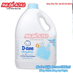 Nước giặt Dnee Organic 3000ml (xanh lá) Thái Lan