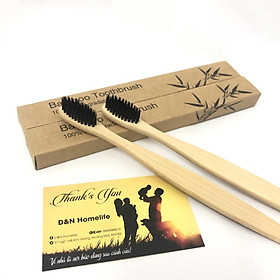 Mua Bàn chải thân tre Bamboo Toothbrush sợi lông dupont siêu mềm không BPA Made in Việt Nam