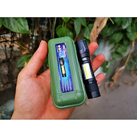 Mua Đèn Pin Mini Siêu Sáng Police Cao Cấp Có Zoom  Đèn Pin Mini Led Siêu Sáng Chống Nước Giá Rẻ