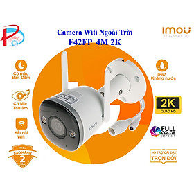 Hình ảnh CAMERA WIFI IMOU NGOÀI TRỜI F42FP 4MP 2K TÍCH HỢP MIC - CÓ MÀU BAN ĐÊM - HÀNG CHÍNH HÃNG