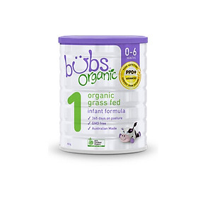 Sữa bò hữu cơ Bubs số 1 cho trẻ 0-6 tháng tuổi