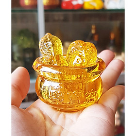 Mua Combo Bát Tụ Bảo size 5cm kèm 03 hạt đậu Thần Tài 4.5cm