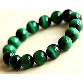 vòng tay đá mắt hổ xanh 