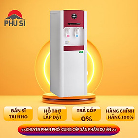Máy lọc nước uống nóng lạnh cnc 6000pou - đỏ - hàng chính hãng