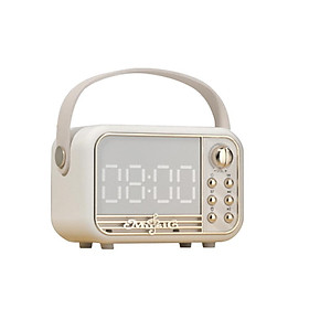 Đồng hồ báo thức di động, loa bluetooth, đồng hồ kỹ thuật số thông minh LED, bộ sạc nhanh USB, đồng hồ máy tính để bàn nhỏ, loa phát thanh FM
