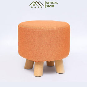 Mua Ghế Đôn Sofa GAPI THiết Kế Dễ Thương 3 Chân Gỗ Sồi Chắc Chắn - GP28