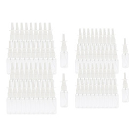 80 Pcs Empty Refillable Nasal Spray Bottles Fine Mist Nose Vials 15ml+30ml