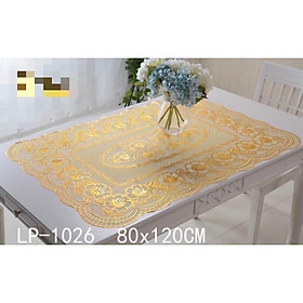 Mua Khăn trải bàn có hoa Vân nổi cao cấp đủ kích cỡ