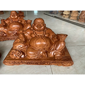 Mua Tượng Di Lặc ngồi bằng gỗ hương đen kt 40×23×21cm