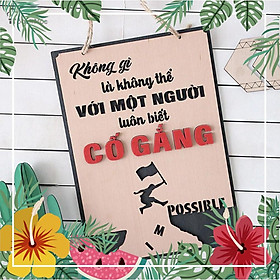 Mua BẢNG GỖ KHẨU HIỆU TRANG TRÍ VĂN PHÒNG  NHÀ CỬA