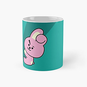 Cốc sứ in hình COOKY BT21 BTS có quai