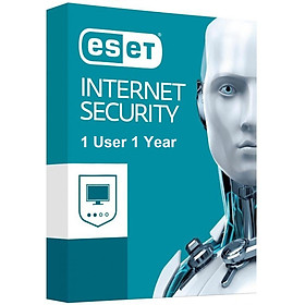 Phần mềm ESET INTERNET SECURITY 1 User 1 Year - Bản quyền 1 Máy/1 Năm - Hàng chính hãng - Online