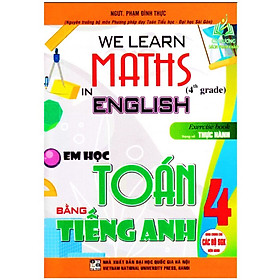 Hình ảnh Sách - We Learn Maths In English - Em Học Toán Bằng Tiếng Anh 4 (Dùng Chung Cho Các Bộ SGK Hiện Hành) (HA)