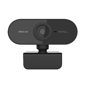 1080p Full HD Webcam with Noise Cancelling Microphone Auto Focus USB Webcam Plug and Play Clip-on Camera for Laptop and
