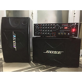 Mua Trọn bộ dàn Karaoke gia đình: Amply BLUTOOTH và loa BO.SE 450 (bass 25 ) hát cực hay