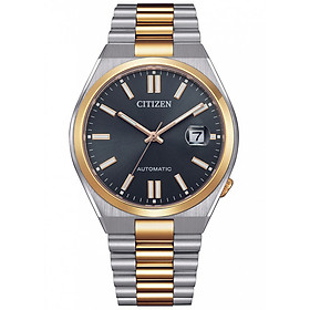 Đồng Hồ Nam Citizen Tsuyosa Dây Thép Không Gỉ Máy Cơ-Automatic NJ0154-80H - Mặt Xám (Sapphire)