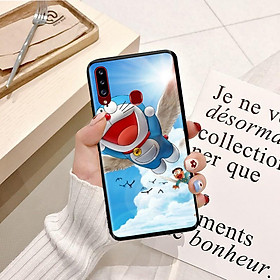 Ốp lưng điện thoại Samsung Galaxy A20S viền silicon dẻo TPU  hình Doremon Phiêu Lưu - Hàng chính hãng