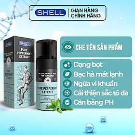 [Chai 100ml] Dung dịch vệ sinh nam hương bạc hà tươi mát - Shell Pure Peppermint Extract