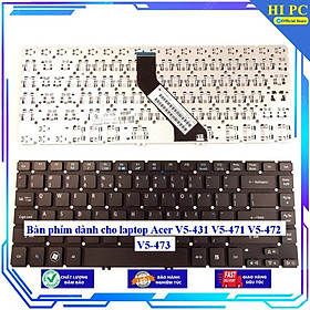 Bàn phím dành cho laptop Acer V5-431 V5-471 V5-472 V5-473 - Hàng Nhập Khẩu