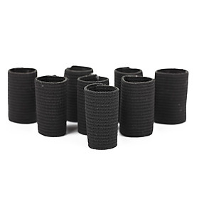 10pcs Sport Finger Splint Guard Bands Finger Protector Guard Support Basketball Sports Aid Band