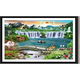 Mua Tranh đính đá Phong Cảnh Thiên Nhiên VS379 (92x60) chưa đính