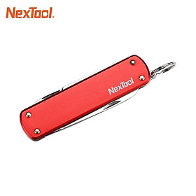 NEXTOOL 4-In-1 Multifunctional Tools Folding Blade Knife Scissors Screwdriver Nail File Outdoor Camping Hiking Cycling