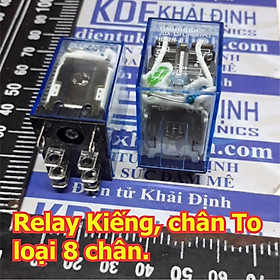 Mua Relay Kiếng LY2N-J HH52PL loại 8 chân lớn  điện áp 12Vdc/220Vac kde5410