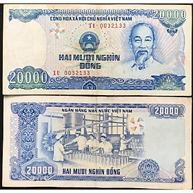 Mua Tiền Xưa Việt Nam 20 000 Đồng Cotton 1991  Tiền Xưa Sưu Tầm 