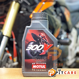 Nhớt Xe Số Motul 300V Factory Line Road Racing 10W40 12x1 (1L)