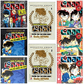 [Download Sách] Combo Trọn Bộ Conan Đặc Sắc: Conan Và Tổ Chức Áo Đen (Tập 1, 2) + Conan Tuyển Tập Đặc Biệt - FBI Selection + Conan Tuyển Tập Fan Bình Chọn (Tập 1, 2) + Conan Những Câu Chuyện Lãng Mạn (Tập 1,2,3) - Bộ 8 Cuốn