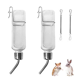 Uống những con thỏ chai với giá đỡ, 2 miếng chai nước thỏ, thỏ 180ml