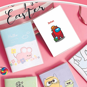 Sổ tay A6 in hình Among Us nhà thám hiểm