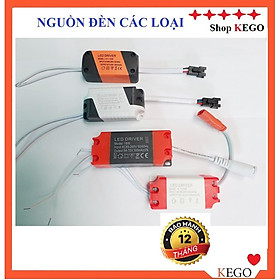 Mua Nguồn  tăng phô  chấn lưu đèn LED âm trần  ốp nổi ( 4W --18 24 W)   3 chế độ màu  1 màu