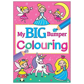 [Download Sách] My Big Bumper Colouring (Pink)