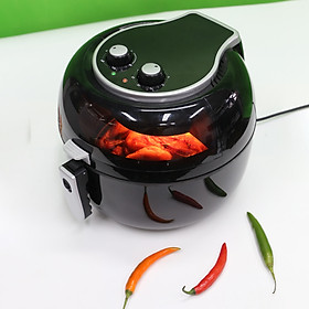 Mua Nồi Chiên Không Dầu 7L Model PW8087 Mặt Kính Trong Suốt Loại Cơ Sử Dụng Đơn Giản