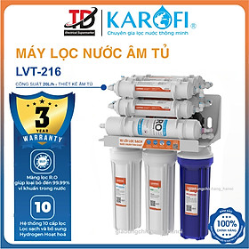 Mua Máy Lọc Nước Để Gầm Karofi LIVOTEC 216  10 Lõi Lọc Màng RO 100GPD Hàn Quốc  Hàng Chính Hãng