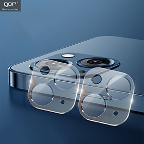 Miếng Dán Kính Cường Lực Camera chống trầy GOR cho iPhone 13 Mini / 13 / 13 Pro / 13 Pro Max (Bộ 2 Miếng) - Hàng Nhập Khẩu