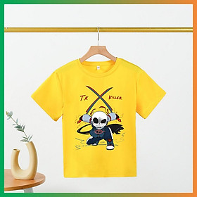 HOT Áo cho bé SANS UNDERTALE siêu cute màu vàng bé trai bé gái cực mê