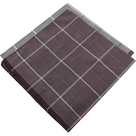 2 CHIẾC 100% Cotton Hankie Nam Nữ Khăn Tay Bỏ Túi Vuông Hanky Kerchief