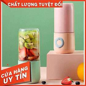 Mua SIÊU SALE Máy Xay Sinh Tố Cầm Tay Mini Đa Năng Juice Cup Sạc Tích Điện  6 Lưỡi Xay