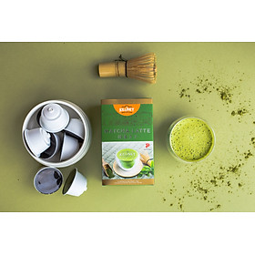 Hộp 10 Viên Nén Trà Sữa Matcha Thơm Ngon Killiney Matcha Latte  - Tương Thích Máy Pha Cà Phê Dolce Gusto (10 viên x 14g)