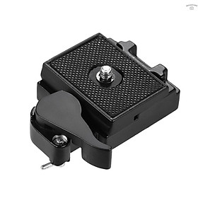 Đĩa Qr Andoer Bằng Hợp Kim Nhôm Với Ốc Vít 1 / 4 Inch 1 / 4 Inch-3 / 8 Inch Màu Đen Cho Chân Máy Ảnh Dslr