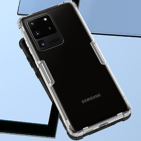 Ốp lưng dẻo cho Samsung Galaxy S20 Ultra hiệu Nillkin mỏng 0.6mm, chống trầy xước - Hàng chính hãng