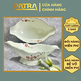 Mua Bát đựng gà  bát đĩa thuyền  đĩa đựng gà cúng gốm sứ Bát Tràng nhiều mẫu