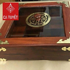 khay đựng mứt tết bằng gỗ hương hàng cao cấp