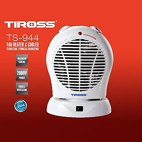Quạt Sưởi Hai Chiều Tiross TS-944 (2000W) - Hàng chính hãng